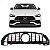 Grade Superior Dianteiro AMG Mercedes C200 C300 2020 2021 2022 2023 2024 2025 2026 Novo - Imagem 1