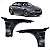 Par Paralama Dianteiro M Sport M3 BMW 318i 320i 2012 15 2018 - Imagem 1