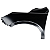 Paralama Dianteiro Forester 2013 2014 2015 2016 2017 2018 Esquerdo 57120SG0309P - Imagem 2