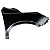 Paralama Dianteiro Forester 2013 14 15 16 2017 2018 Direito 57120SG0309P - Imagem 2