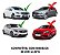 Grade Amg Gtr Cromada Mercedes A200 A45 W176 2013 2014 2015 - Imagem 2