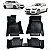 Tapete Interno Acabamento BMW 120i 125i 2012 13 14 15 2019 - Imagem 1