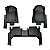 Tapete Interno Acabamento Ranger 2012 13 14 15 16 18 19 2023 - Imagem 3