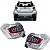 Lanterna Máscara Cromada Subaru Xv 2016 2017 Ambos Lados - Imagem 1