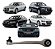 Braço Reto Superior Audi A4 A5 A7 Q5 Rs5 2009 2016 Esquerdo - Imagem 1