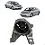 Coxim Cambio Honda Civic 2006 2007 2008 2009 2011 Dianteiro - Imagem 1