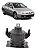 Coxim Calço Traseiro Honda Accord 3.0 V6 2003 2004 05 2007 - Imagem 1