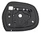 Base Lente Retrovisor Land Cruiser Prado 2004 2008 Esquerdo - Imagem 3