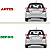 Aerofolio Spoiler Tampa Traseira Honda Fit 2005 2006 2007 2008 Novo - Imagem 9