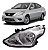 Farol Cromado Nissan Versa 2015 2016 2017 2018 Esquerdo - Imagem 1