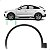 Friso Alargador Dianteiro Audi Q5 2021 2023 2025 Esquerdo - Imagem 12