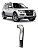 Friso Moldura Pajero Full 2015 2016 2017 2018 2020 Cromado - Imagem 1