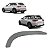 Friso Traseiro Mercedes Glc63 43 Amg 2019 2020 2023 Esquerdo - Imagem 1