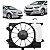 Defletor Ventoinha Radiador Elantra 2011 2012 2013 2014 2015 2016 Novo - Imagem 1