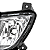 Farol Milha Neblina Ix35 2011 2012 2013 2014 2015 2016 Esquerdo Motorista Novo - Imagem 3