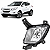 Farol Milha Neblina Ix35 2011 2012 2013 2014 2015 2016 Esquerdo Motorista Novo - Imagem 1