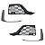 Parachoque Dianteiro Completo Grade Spoiler Moldura Milha Suporte Emblema Audi Q7 2021 2022 2023 - Imagem 5