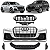 Parachoque Dianteiro Completo Grade Spoiler Moldura Milha Suporte Emblema Audi Q7 2021 2022 2023 - Imagem 1