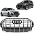 Grade Superior Parachoque Dianteiro Audi Q7 2021 2022 2023 Novo - Imagem 1