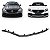 Friso Acabamento Parachoque Dianteiro Mercedes C63 Amg 2015 16 17 18 19 2020 Esquerdo A2058852274 - Imagem 1