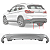 Spoiler Acabamento Inferior Parachoque Traseiro Bmw X1 F49 2016 2017 2018 2019 A51120051089 - Imagem 2