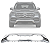 Aplique Acabamento Parachoque Dianteiro Mercedes Gle400D 2020 2021 2022 2023 Novo A1678853300 - Imagem 2