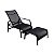 MINI CHAISE COM PUFF - TELA SLING - Imagem 1