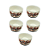 KIT 5 CINZEIROS DE PORCELANA PERSONALIZADOS (5 UNIDADE) - Imagem 1