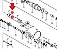 ANEL O-RING 16 DO GOLPEADOR MARTELETE HR2450 / HR2020 / HR2455 / HR2470 213227-5 - Imagem 3