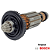 Rotor/Induzido COM ROLAMENTO E PINHAO 220V P/ GWS 850 BOSCH 1604010B9G000 - Imagem 3