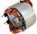 ESTATOR 127V P/ SERRA MARMORE BD115 BLACK E DECKER N574979 - Imagem 3
