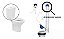 Kit Mecanismo Universal Caixa Descarga Acoplada Completo Vaso 1.6gpf 6.0lpf - Imagem 8