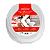 Assento Sanitário Para Idoso Deficiente Pós-Cirúrgico Oval Mebuki Elevado 7,5cm Almofadado Para Vaso Deca 1.6gpf 6.0lpf - Imagem 1
