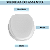 Assento Sanitário Para Idoso Deficiente Pós-Cirúrgico Oval Mebuki Elevado 7,5cm Almofadado Para Vaso Deca 1.6gpf 6.0lpf - Imagem 5
