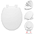 Assento Sanitário SoftClose E Retira Fácil Para Vaso Deca 1.6gpf 6.0lpf - Imagem 1