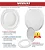 Assento Sanitário Almofadado Slim Oval Higienico - Imagem 5