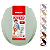 Assento Sanitário Almofadado Slim Oval Higienico - Imagem 13