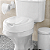 Assento Sanitario Elevado Soft Altura 7,5cm Oval Universal - Imagem 2