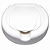 Assento Sanitario Elevado Soft Altura 7,5cm Oval Universal - Imagem 3