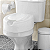 Assento Sanitario Elevado Soft Altura 13,5cm Oval Universal - Imagem 3