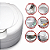 Assento Sanitario Elevado Soft Altura 13,5cm Oval Universal - Imagem 4