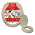 Assento Sanitário Elevado Oval 7,5cm De Altura Universal Areia - Imagem 1