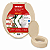 Assento Sanitário Elevado Oval 13,5cm De Altura Universal Areia - Imagem 1