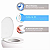 Assento Sanitario Almofadado Oval Universal Astra - Imagem 5