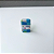 Borracha Tris cube Azul e Verde - Imagem 1