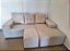 Sofa chaise com almofada e puffs (várias cores) - Imagem 9