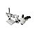 MICROSCOPIO TRINOCULAR ARTICULADO 37045A STL2 BRANCO - Imagem 2