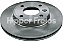DISCO DE FREIO VENT SEM CUBO DIANT - HF51C - HIPER FREIOS - Imagem 2