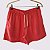 Short Malibu com Elástico e Cordão Coral - Imagem 1
