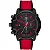Relógio Diesel Masculino - Griffed Vermelho com Pulseira de Silicone - DZ4530B1.P1VP - Imagem 1